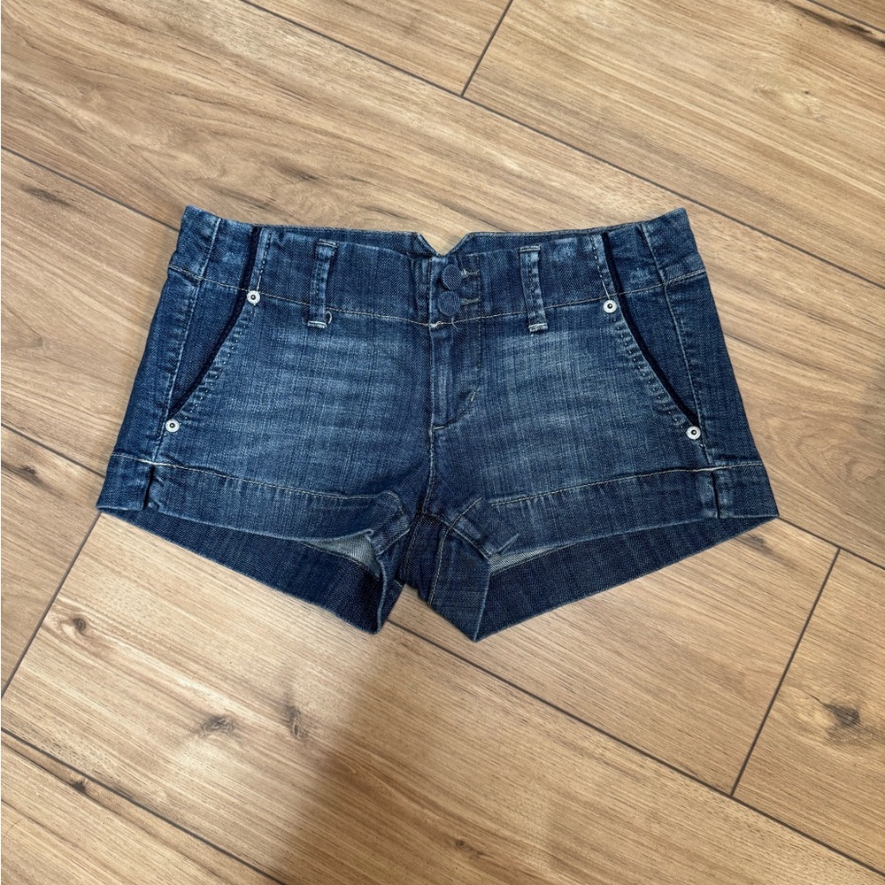American Eagle Outfitters Dark Blue Jean Shorts